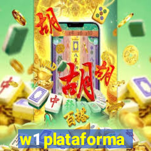 w1 plataforma